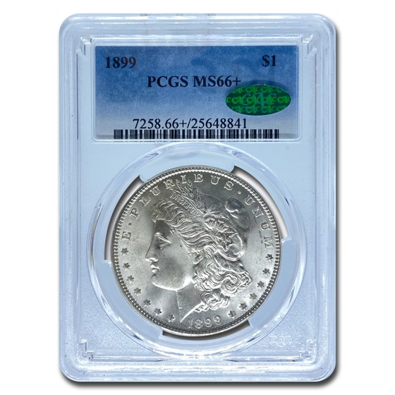 1899 Morgan Dollar MS-66+ PCGS CAC 1899 Morgan Dollar MS-66+ PCGS CAC